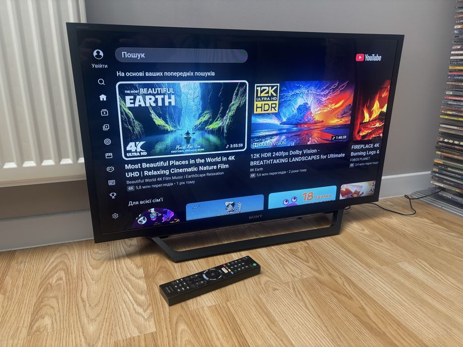 Телевізор Sony KDL-32WD603 [ FULL HD / SMART TV / T2 ]
