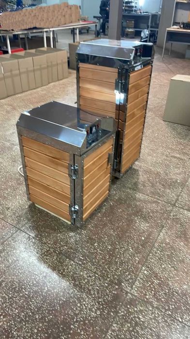 ВІД ВИРОБНИКА! Електро коптильня коптилка 2 в 1 холодного/гаряч копчен