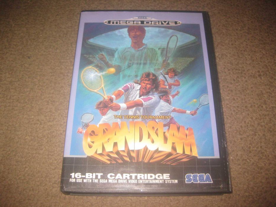 Jogo "GrandSlam: The Tennis Tournament" para Sega Mega Drive