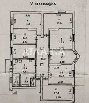 Комната 23,5 кв. в коммунальной квартире на среднем этаже в Лузановке.