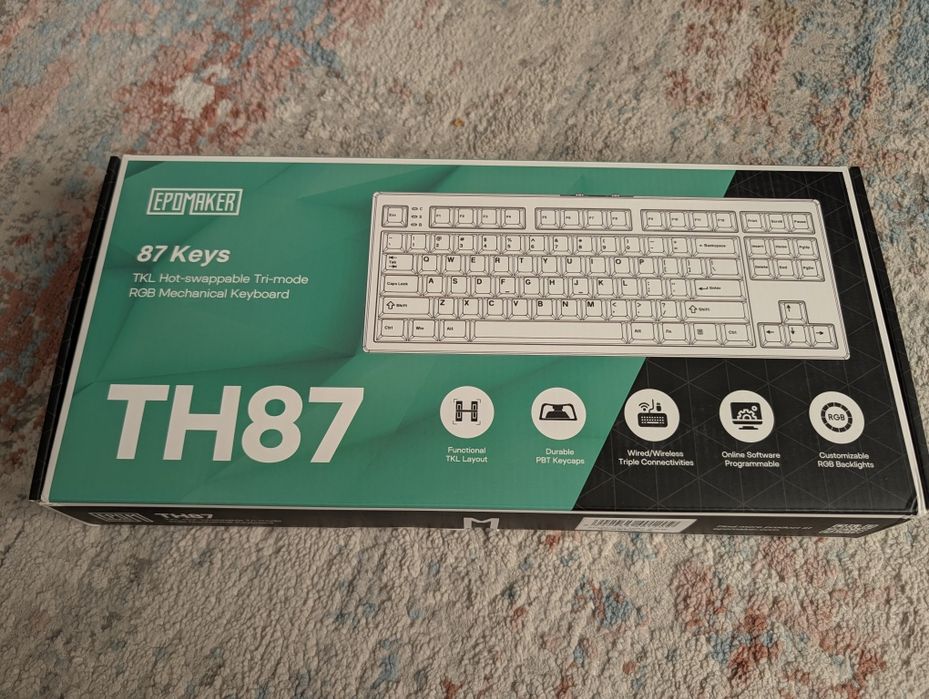 Teclado Mecânico Epomaker TH87