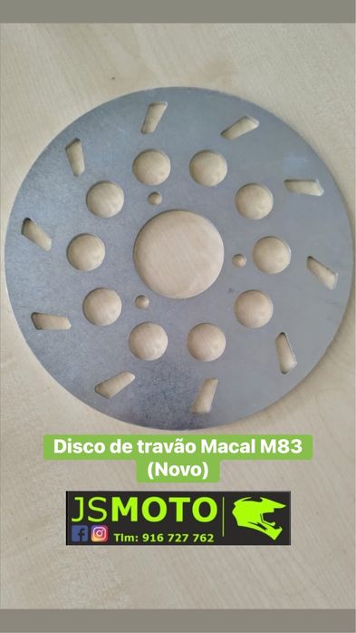 Disco de travão Macal M83 TR50 Am5/6 sachs casal zundapp