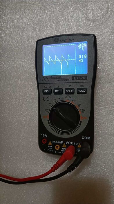 Электроника Цифровой мультиметр с осцилографом 2 в 1 Новый