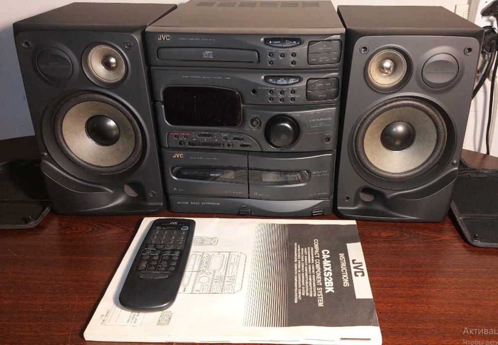 музичний центр JVC CA-MXS2BK