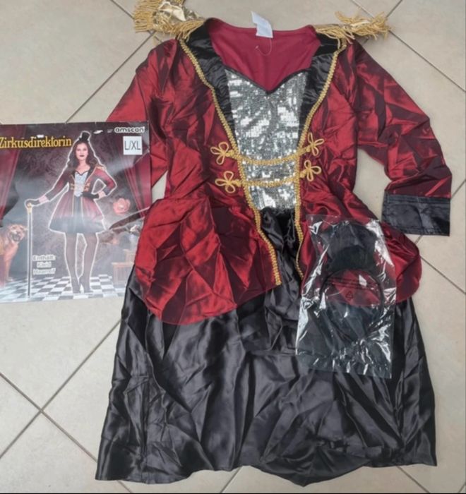 Kostium przebranie roz.L/XL Cyrk Treserka karnawal