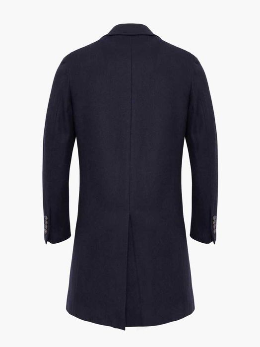 Sobretudo Azul usado, como novo - Mr. Blue