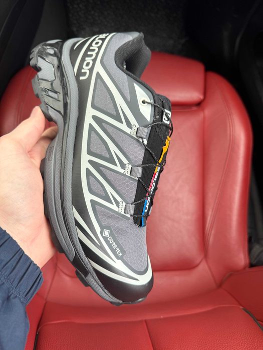 (ОПЛАТА ПІСЛЯ ОГЛЯДУ)Salomon XT-6 Gore-tex Black Grey Саломон ХТ-6