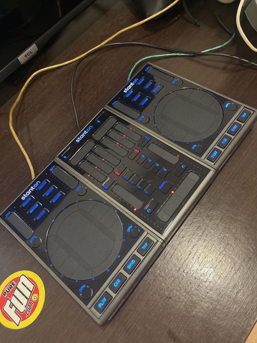 Stanton DJ Controller SCSystem SCS.3m – 3-Part System (x2 Decks + 1 Mixer)64740396452866121