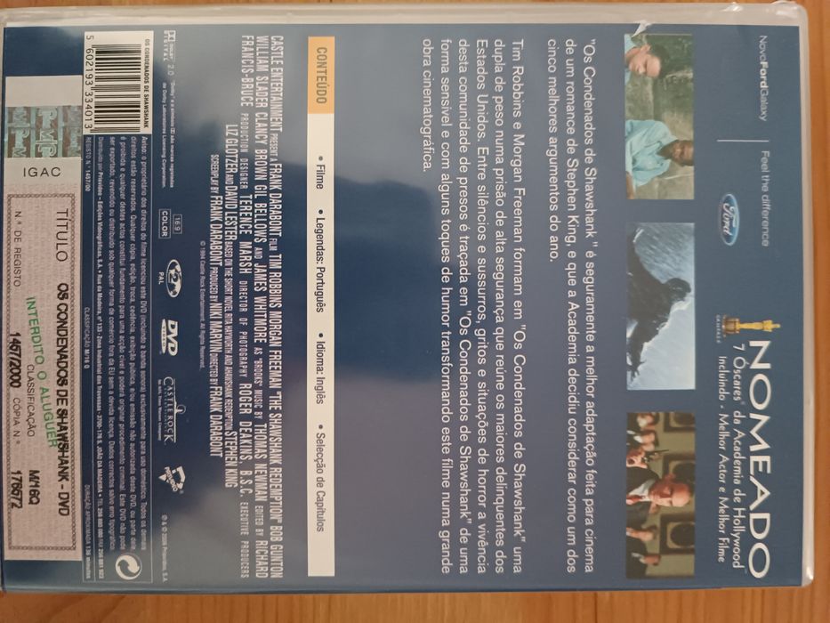 Os Condensados de Shawshank