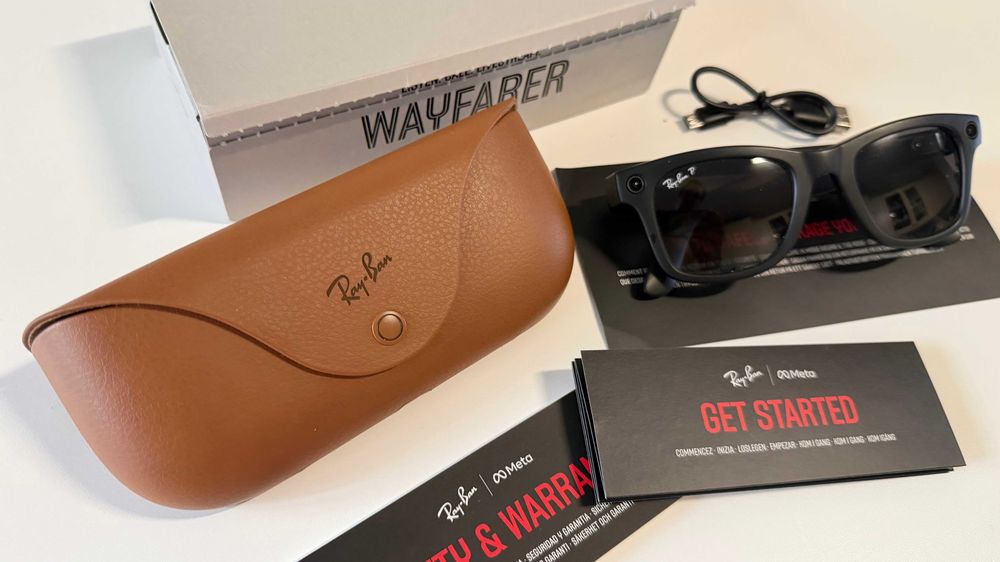 Ray-Ban Meta Wayfarer – Gen 1 - Pouco usado, completo