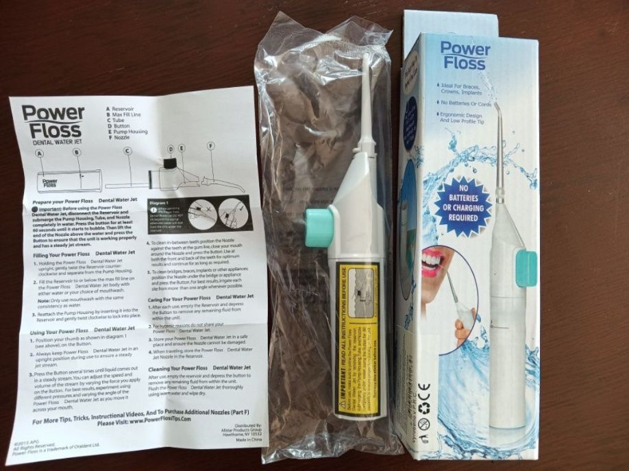 Irygator dentystyczny bezprzewodowy