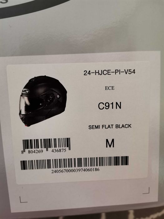 Capacete (novo) modular M da HJC