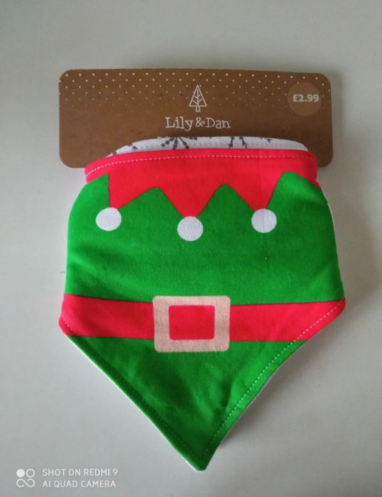 Zestaw śliniaków dziecięcych świątecznych  LILY&DAN