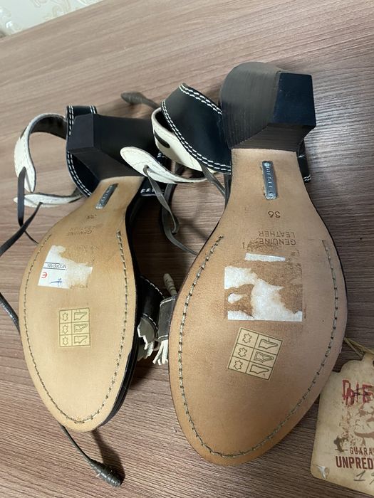 Шикарные и мега удобные КОЖАНЫЕ итальянские босоножки Дизель