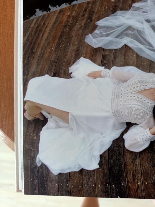 Sprzedam suknię ślubną. Styl Boho .