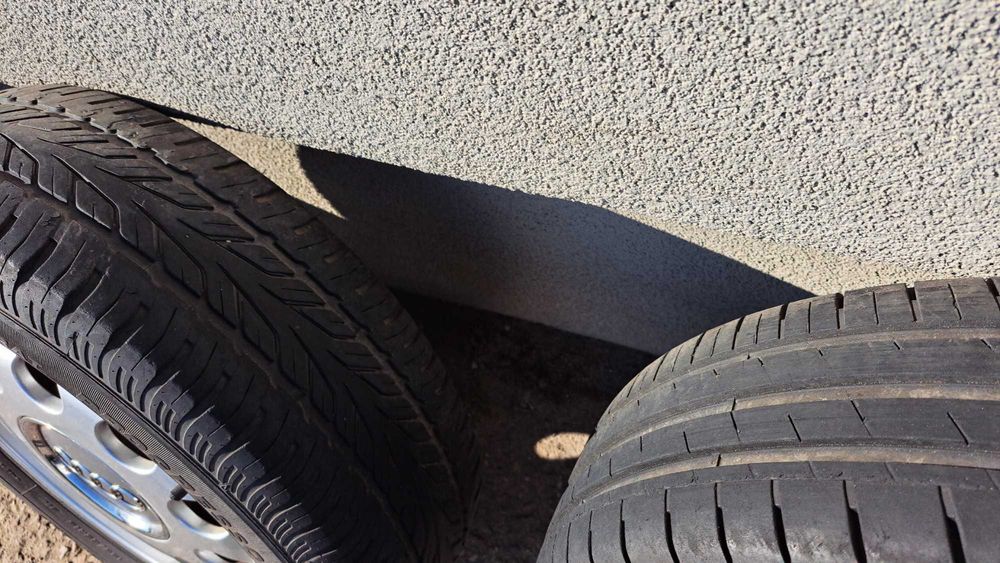 Felgi aluminiowe koła opony lato Audi A38 5X100 15" kpl
