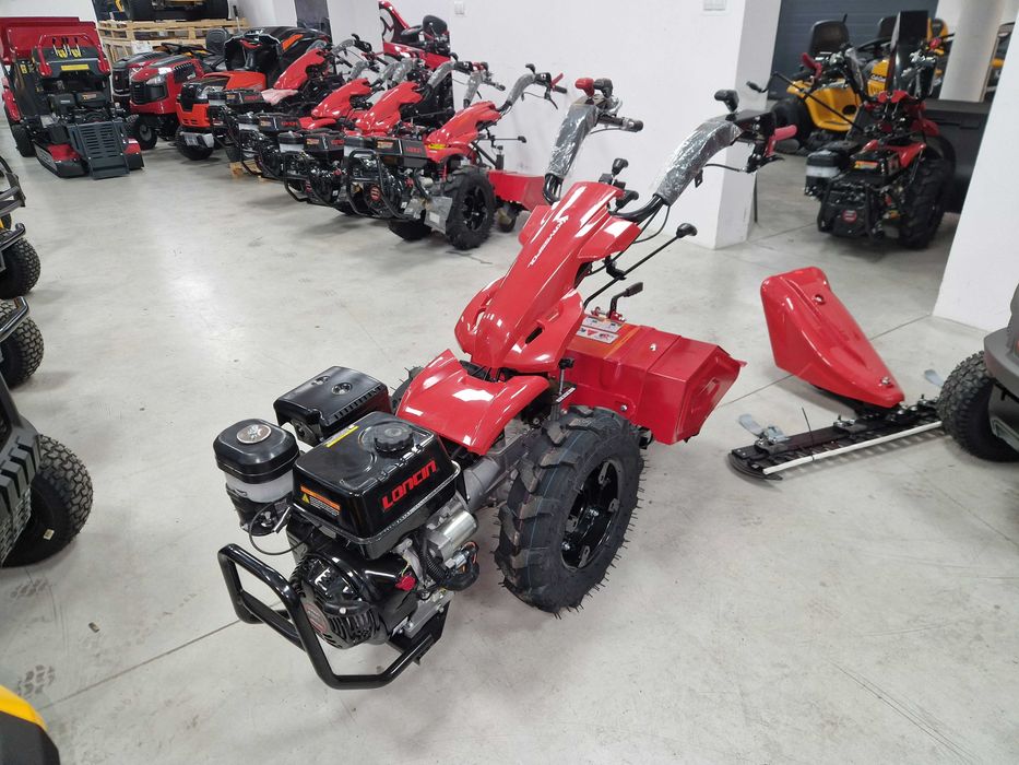 Traktor miniciągnik jednoosiowy z kosiarką listwową 15 KM 120cm