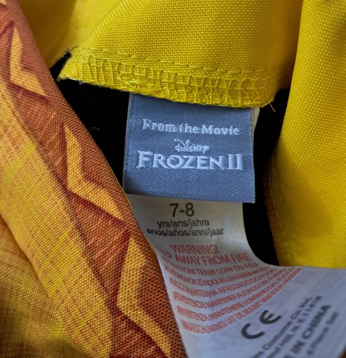 Sukieneczka na przebranie- Frozen  (7/8 lat)