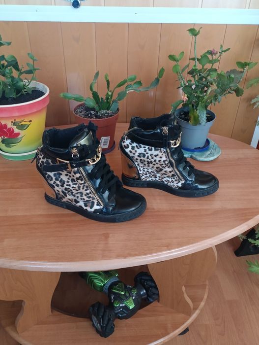 Жіночі леопардові снікерси р.39