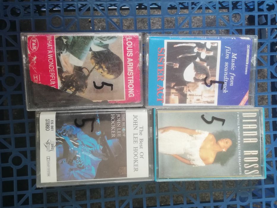 Kasety magnetofonowe muzyka czarnoskórzy