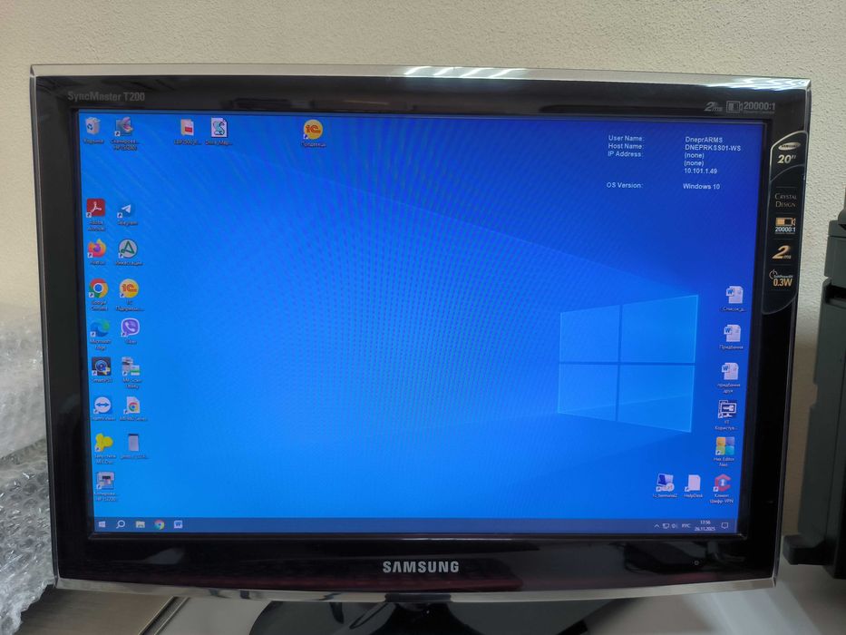 Samsung T200 LED, отличный монитор недорого