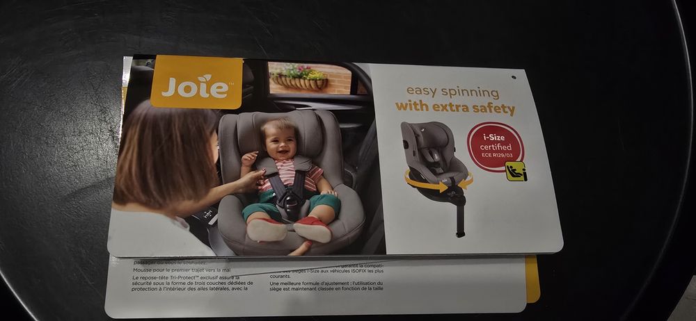 Joie i-Spin 360 E Coal fotelik samochodowy
