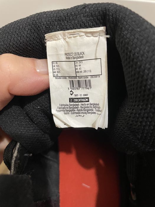 баскетбольні кросівки розмір 44 Tarmak Protect 120 decathlon