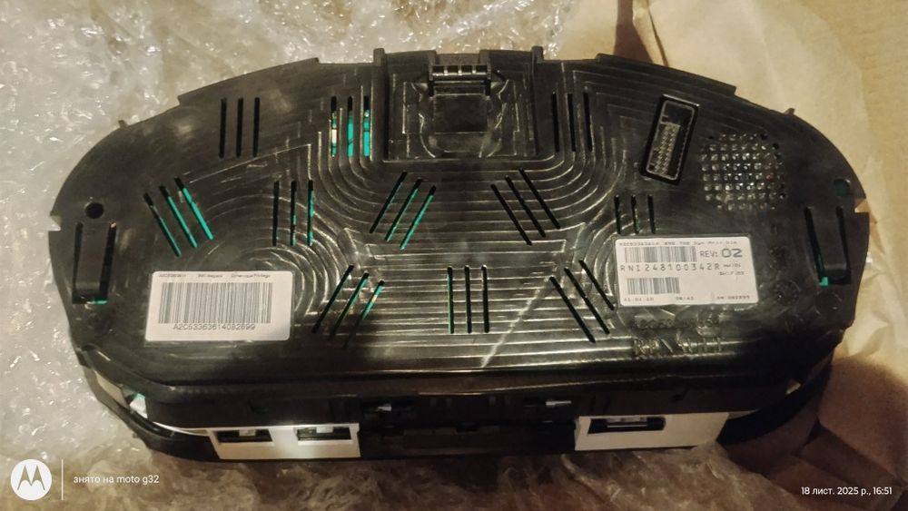 Панель приборів renault megan 3