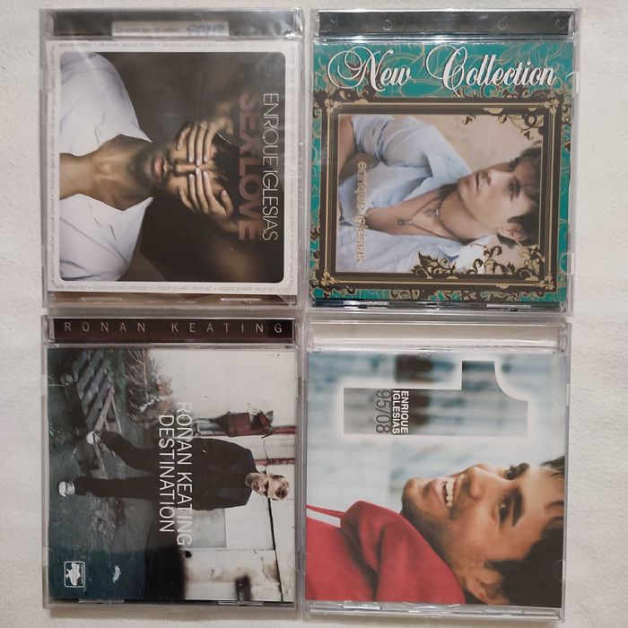 Аудіо СД(CD-DA) ліцензія - E.IGLESIAS - 2008,2014 + R.KEATING - 2002