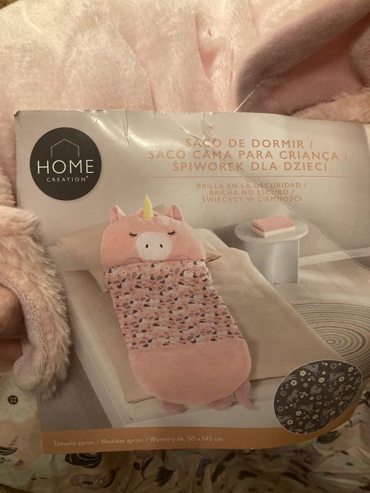 Śpiworek dla dziecka świecący w ciemności +36m