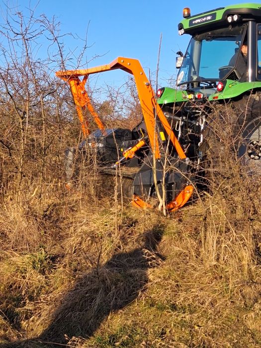 Uslugi mulczerem/ Mulczowanie/ koszenie nieużytków