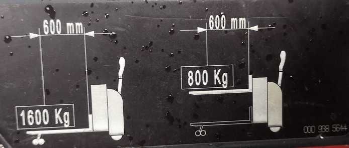 Wózek elektryczny paleciak LINDE T 16 L unoszący