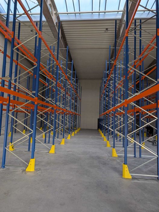 Regały magazynowe - paletowe, półkowe