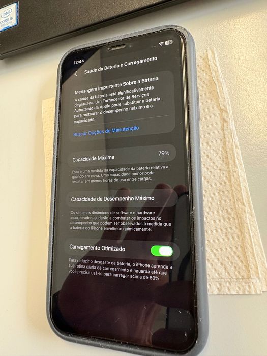 iPhone 11 64GB Preto — Bom Estado — Bateria 79% — Desbloqueado