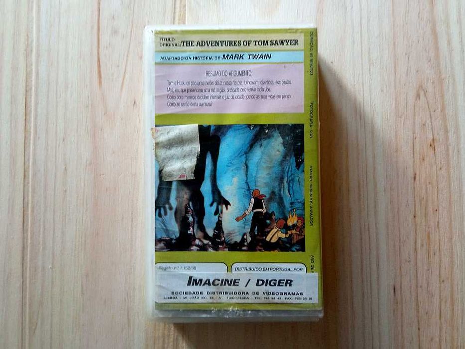 Filme As Aventuras De Tom Sawyer - VHS