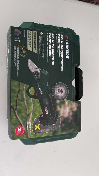 Tesoura de Poda elétrica parkside 20v
