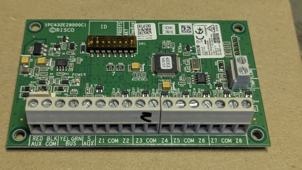 Moduł rozszerzenia risco rp432 ez8 Lightsys