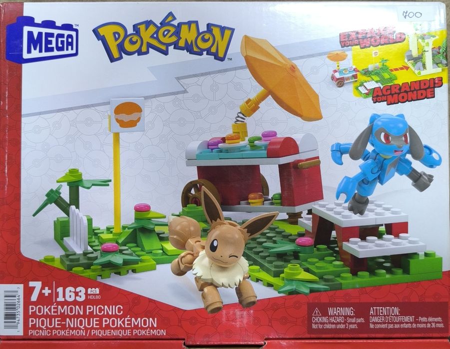 Конструктор Покемони Пикачу Иви Мега Блокс Pokemon Mega Construx Bloks