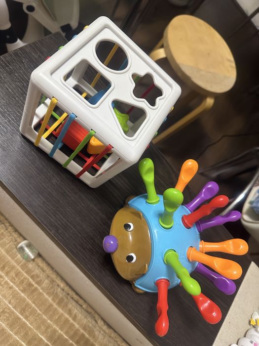 Сортер іжачок та куб