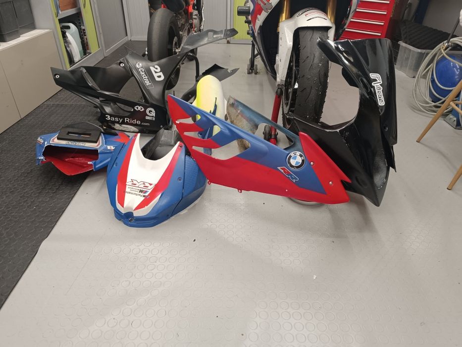 Carenagens pista/fibra  BMW S1000 RR