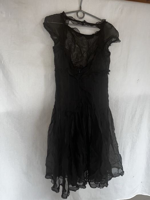 Czarna wieczora sukienka polski producent