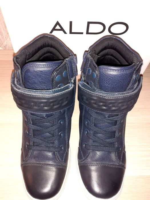 Sneakersy botki ALDO Kainer granatowe rozm.38 Stan idealny