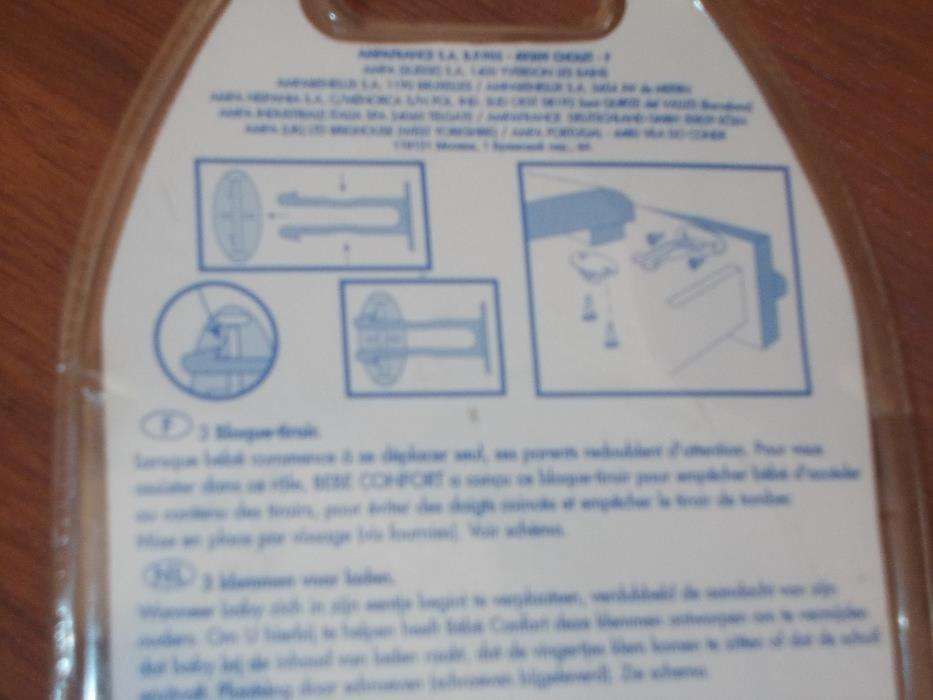 Conjunto de segurança de gavetas para Criança