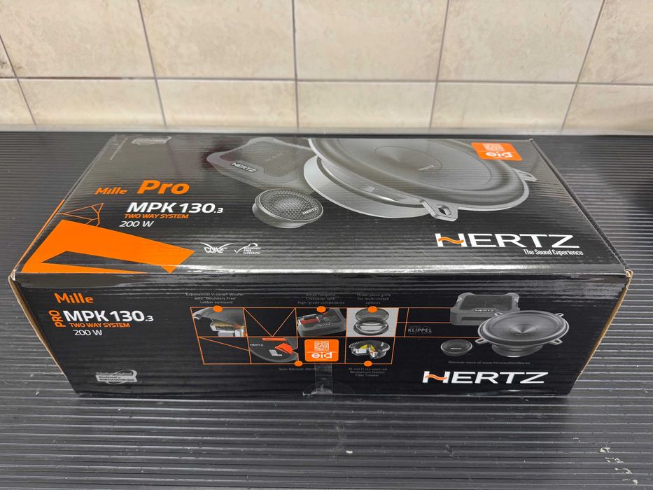 zestaw głośników hertz mpk 130.3 pro nie używane