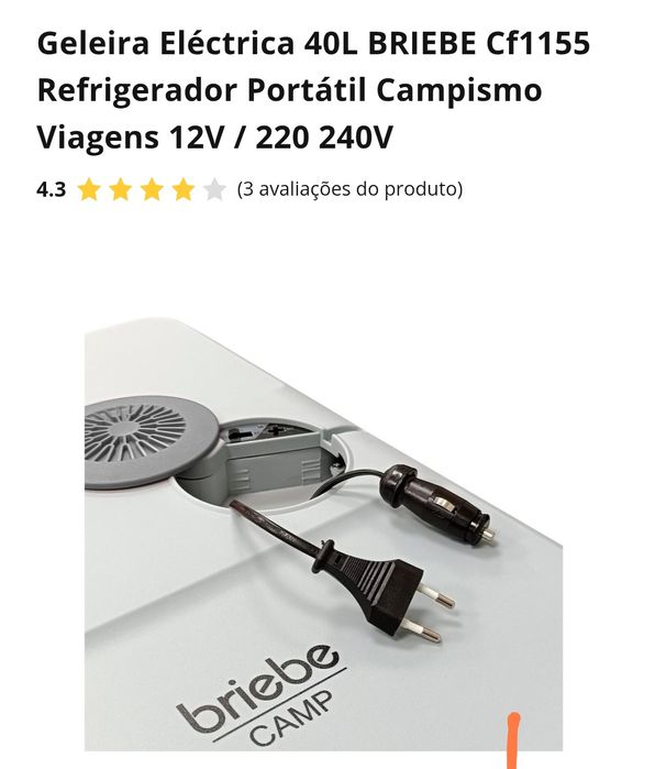 Arca refrigeradora camping