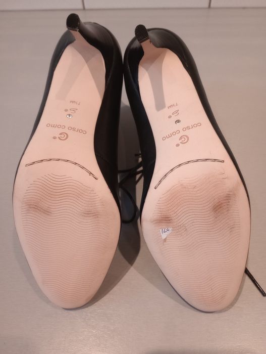 Buty damskie NOWE, skorzane wloskie ,marki Corso Como