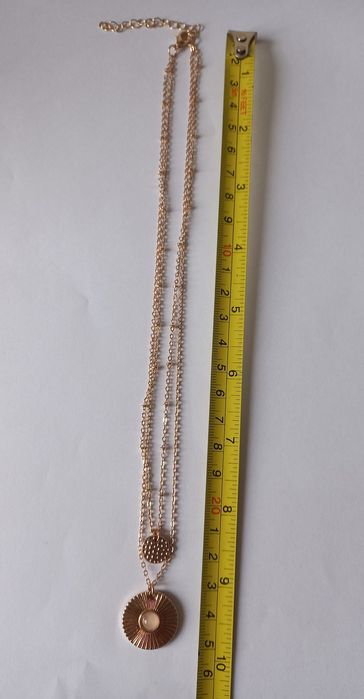 Naszyjnik z podwójnym łańcuszkiem