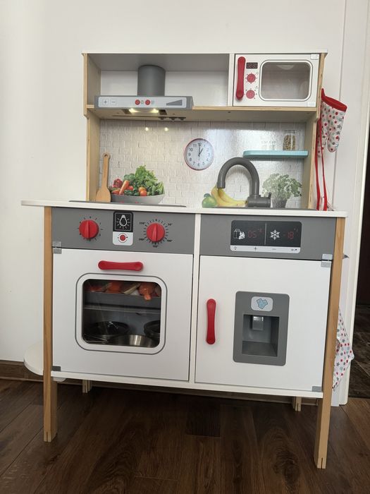 Kuchnia drewniana z Lidla dla dzieci