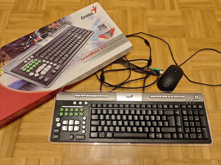 Teclado Genius e rato gamer Ozone