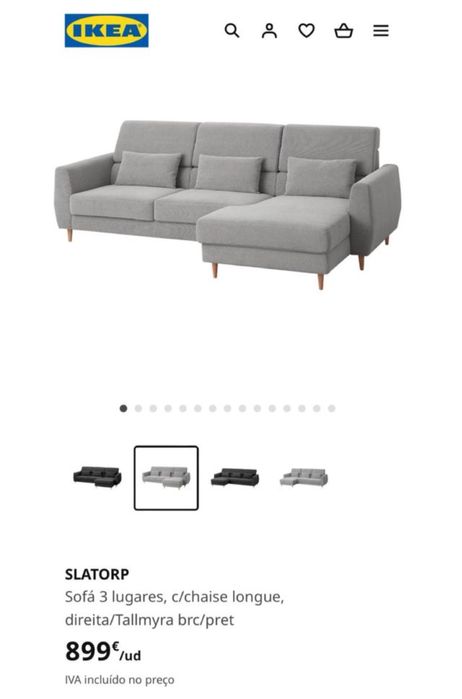 Sofá Ikea Slatorp
